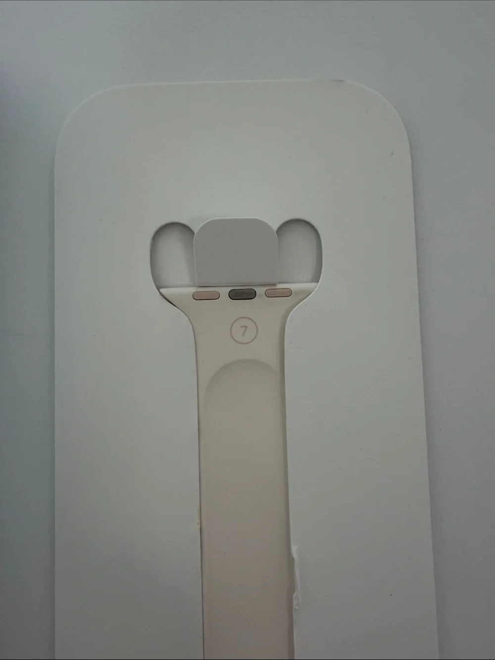 Apple Blush Solo Loop NWT- Pale Pink/Cream